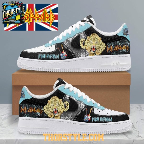 Def Leppard Tour 2026 Celebrating Personalized Air Force 1 Shoes
