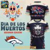 Denver Broncos Dia De Los Muertos Mexican Heritage 2025 Hoodie T Shirt