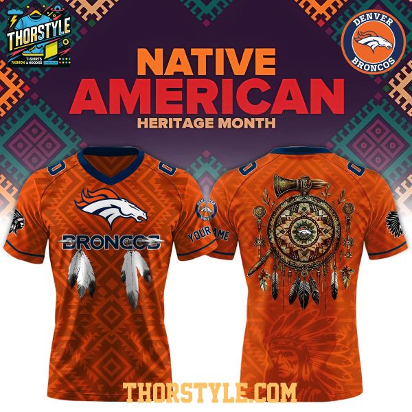 Denver Broncos Native American 2025 Appreciation Night Football Jersey