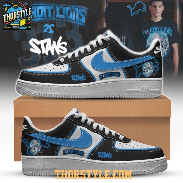 Detroit Lions Eminem One Pride 2025 Personalized Air Force 1 Shoes