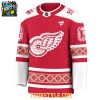 Detroit Red Wings Indigenous People Holiday 2025 Personalized Hockey Jersey