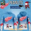Edmonton Oilers Peanuts Hockey Merry Snoopy X-Mas 2025 Hoodie T-Shirt