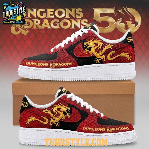 Dungeon And Dragons 50th Anniversary Personalized Air Force 1 Shoes