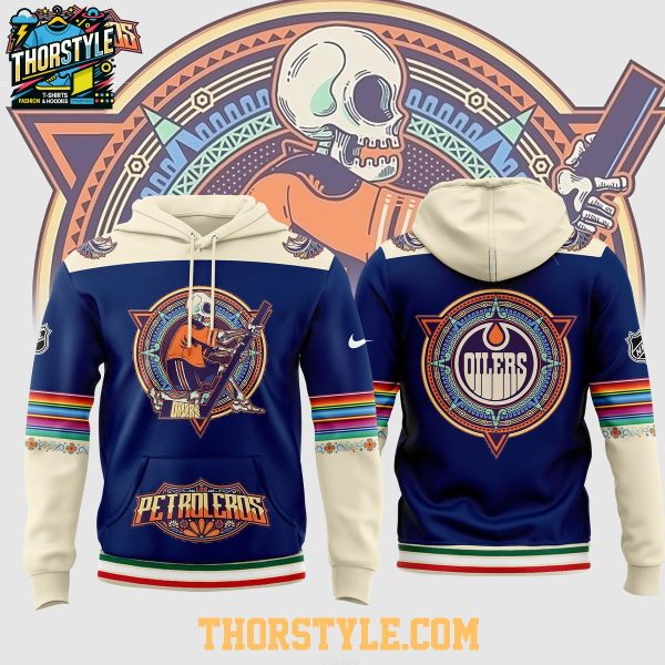 Edmonton Oilers Hasta Los Muertos Mexican 2025 Hoodie T-Shirt