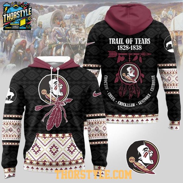 Florida State Seminoles Native American Trail Of Tears 2025 NCAA Hoodie