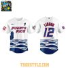 Francisco Lindor Puerto Rico 2026 New York Mets Personalized Baseball Jersey