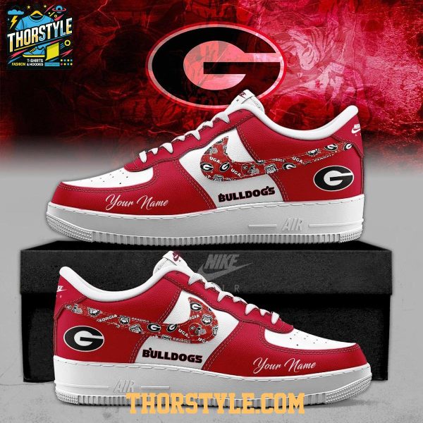 Georgia Bulldogs Freedom Go Dawgs 2025 Personalized Air Force 1 Shoes