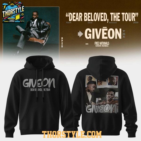 Giveon Dear Beloved The Tour 2026 Celebration Hoodie T-Shirt