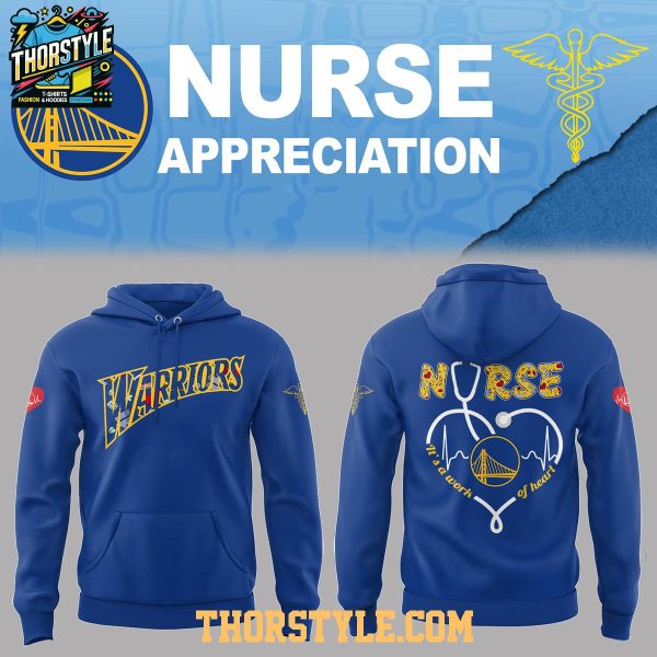Golden State Warriors Nurse Night Of Appreciation 2025 Christmas Hoodie T-Shirt