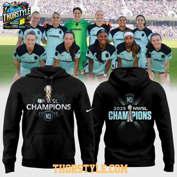Gotham FC Sky Blue New York NWSL Champions 2025 Hoodie T-Shirt