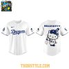 Hello Kitty Chunichi Dragons 2025 Brave Dragons Charge Baseball Jersey
