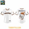 Hello Kitty Yomiuri Giants 2025 The New Wind Baseball Jersey