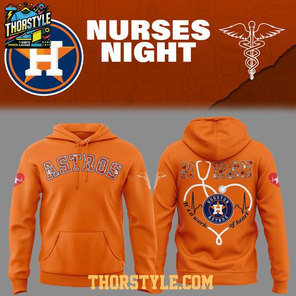 Houston Astros Nurse Night Of Appreciation 2025 Christmas Hoodie T-Shirt