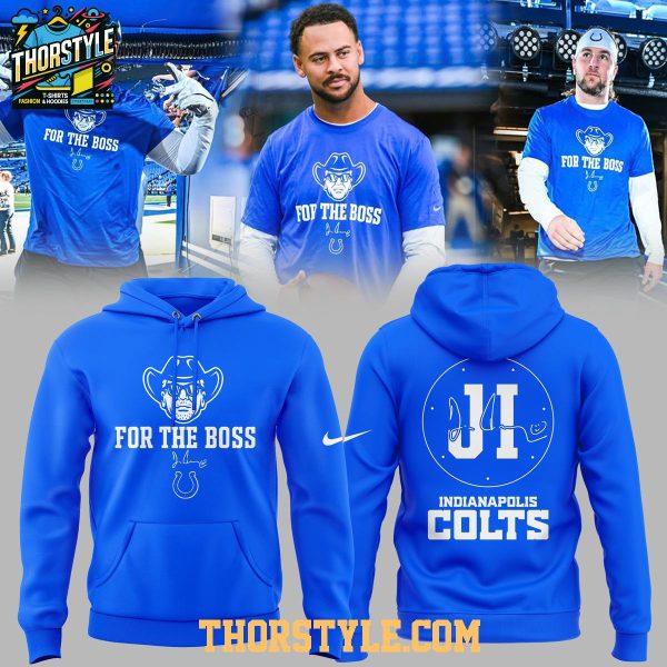 Indianapolis Colts Jim Irsay Win For the Boss 2025 Hoodie T-Shirt