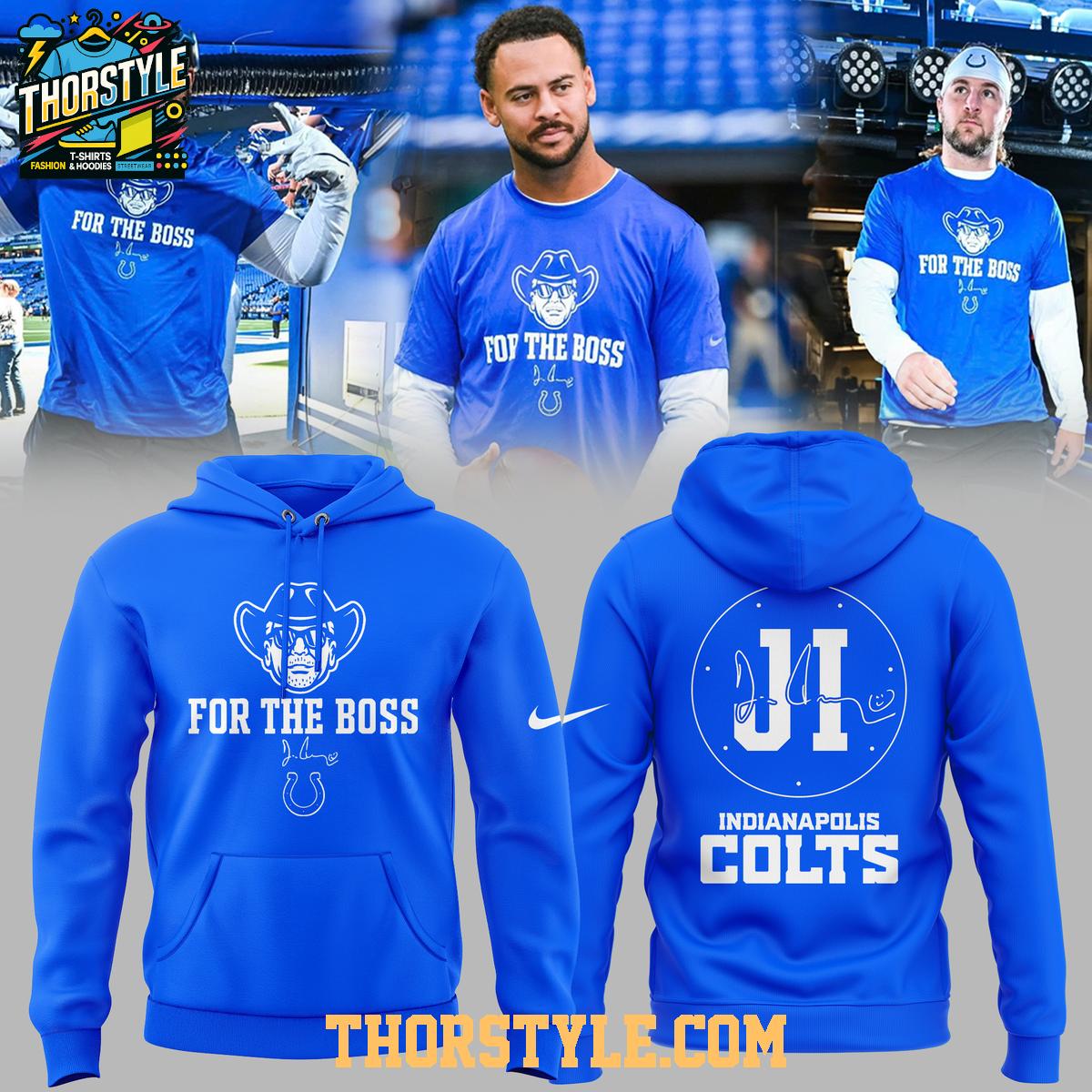 Indianapolis Colts Jim Irsay Win For the Boss 2025 Hoodie T-Shirt Indianapolis Colts Jim Irsay Win For the Boss 2025 Hoodie T-Shirt