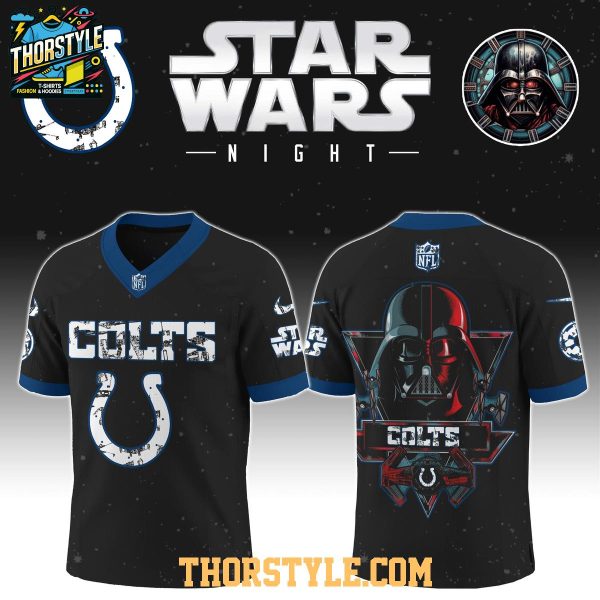 Indianapolis Colts Star Wars Darth Vader 2025 Football Jersey