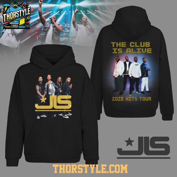 JLS The Club Is Alive 2025 Hits Tour Celebrating Hoodie T-Shirt