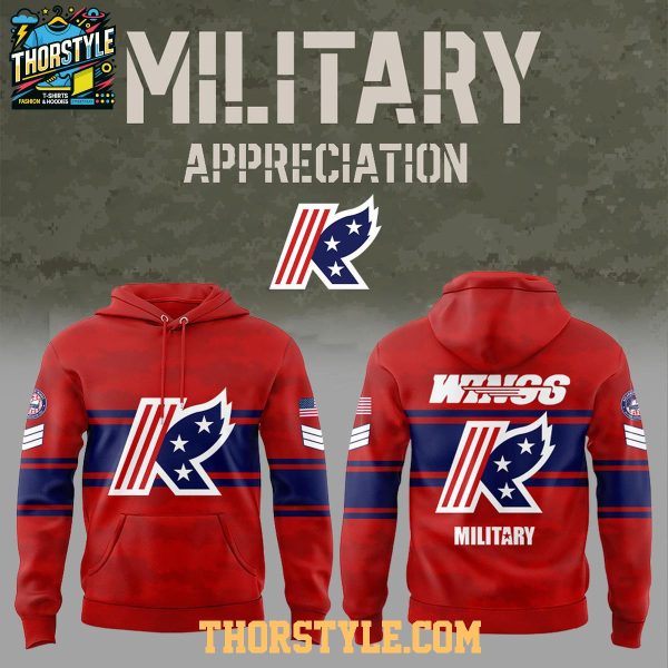 Kalamazoo Wings Military Appreciation 2025 Day Of Veteran Hoodie T-Shirt