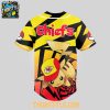 Kansas City Chiefs 2025 Pokemon Trainers Pikachu Fight Baseball Jersey