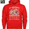 Kansas City Chiefs 65th Anniversary 1960 2025 Go Chiefs Thank You T Shirt