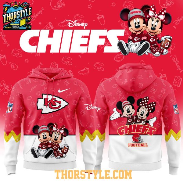 Kansas City Chiefs Mickey Mouse 2025 Merry Christmas Hoodie T-Shirt
