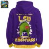 LSU Tigers Grinch Naughty Kissmyass Christmas 2025 Hoodie T Shirt