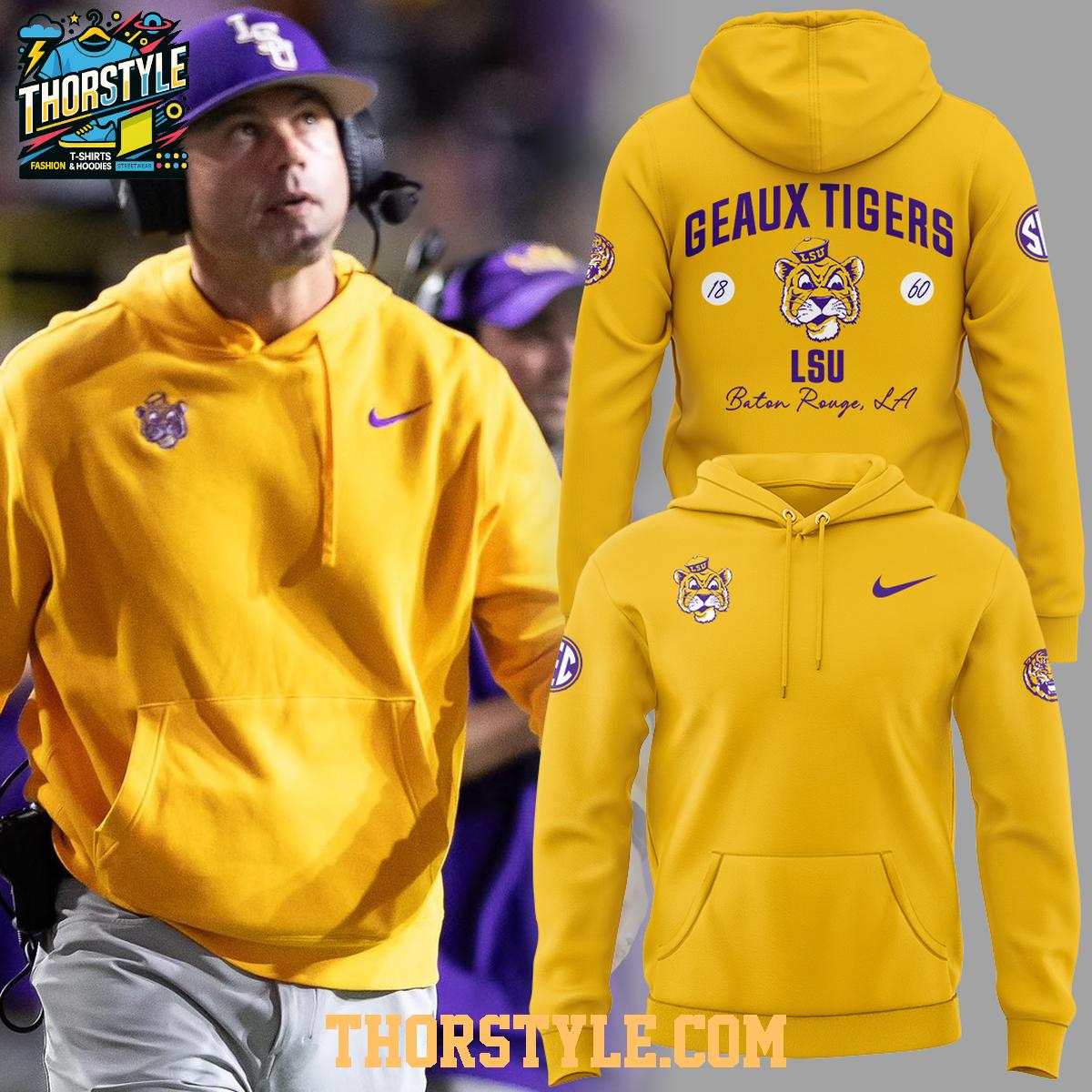 LSU Tigers Vintage 1970s Geaux Tigers 2025 Hoodie T-Shirt LSU Tigers Vintage 1970s Geaux Tigers 2025 Hoodie T-Shirt