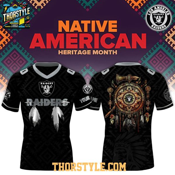Las Vegas Raiders Native American 2025 Appreciation Night Football Jersey