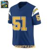 Los Angeles Chargers In Memory Of Woodrow Lowe 2025 Football Jersey