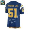Los Angeles Chargers In Memory Of Woodrow Lowe 2025 Football Jersey