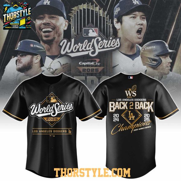 Los Angeles Dodgers 9X World Series Back2Back 2025 Baseball Jersey