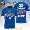 Los Angeles Dodgers 9X World Series Champions 2025 Hoodie T Shirt