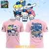 Los Angeles Dodgers Champions Celebrating Hello Kitty 2025 Hoodie T Shirt