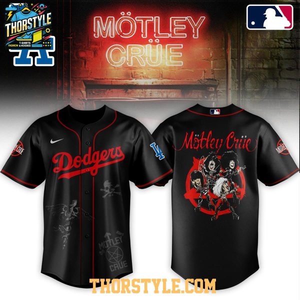 Los Angeles Dodgers Motley Crue Carnival Of Sins Tour 2026 Baseball Jersey