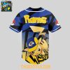 Los Angeles Rams 2025 Pokemon Trainers Pikachu Fight Baseball Jersey