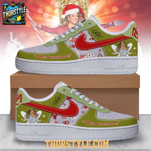 Mariah Carey It’s Time To Celebrate Christmas Holiday 2025 Air Force 1 Shoes