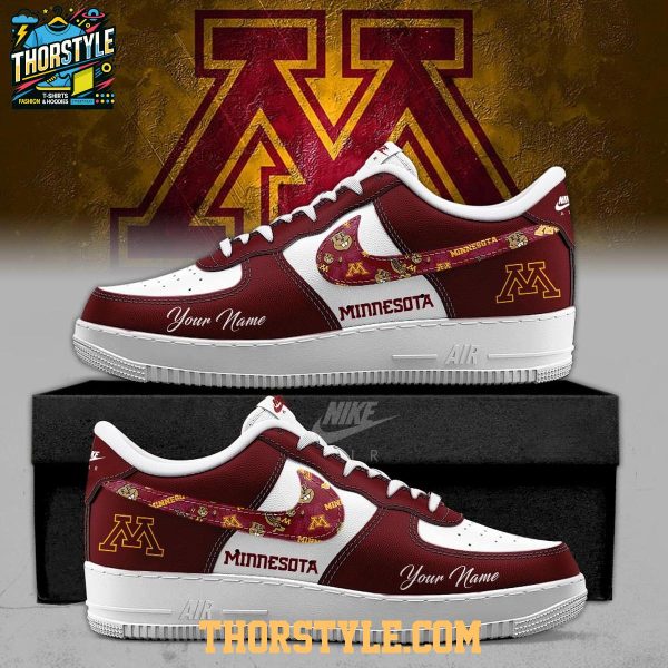 Minnesota Golden Gophers 2025 Freedom Campus Personalized Air Force 1 Shoes