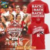Nebraska Huskers 2025 Big 10 Regular Season Champions Hoodie T Shirt
