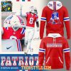 New England Patriots 2025 Throwback Red Against NY Giants Hoodie T Shirt