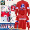 New England Patriots 2025 Throwback Red Against NY Giants Hoodie T Shirt