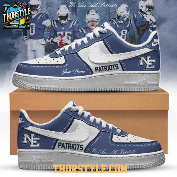 New England Patriots Rivalries Night 2025 Personalized Air Force 1 Shoes