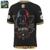 New Orleans Saints Star Wars Darth Vader 2025 Football Jersey