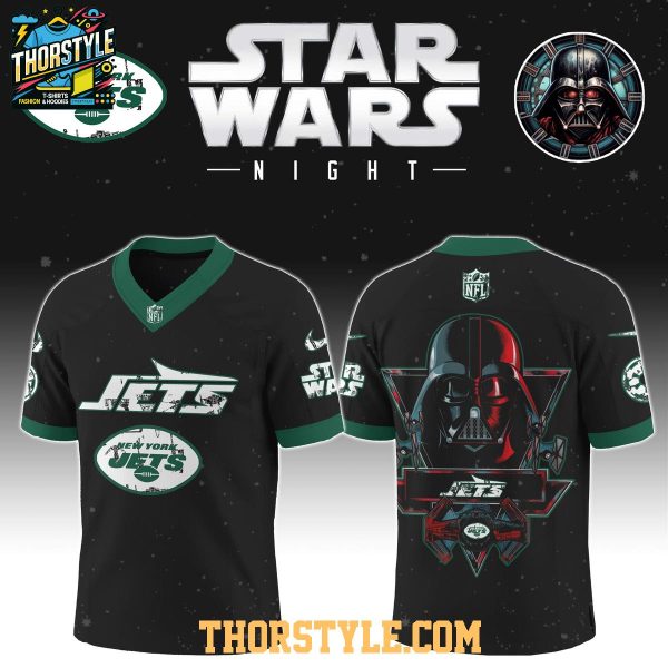 New York Jets Star Wars Darth Vader 2025 Football Jersey