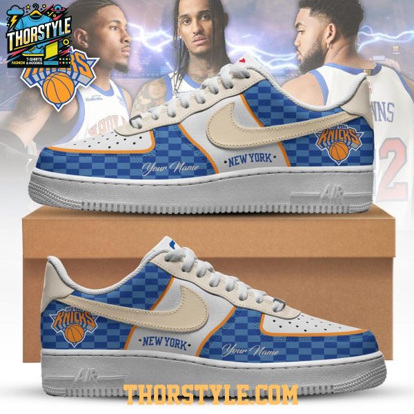 New York Knicks 2025 City Edition Always A Knick Air Force 1 Shoes