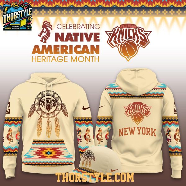 New York Knicks Native American Heritage The Root The Pride Hoodie T-Shirt