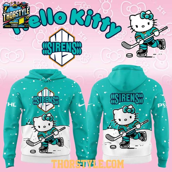 New York Sirens Hello Kitty Merry Christmas 2025 Happy New Year Hoodie T-Shirt