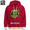 Ohio State Buckeyes Grinch Naughty Kissmyass Christmas 2025 Hoodie T Shirt