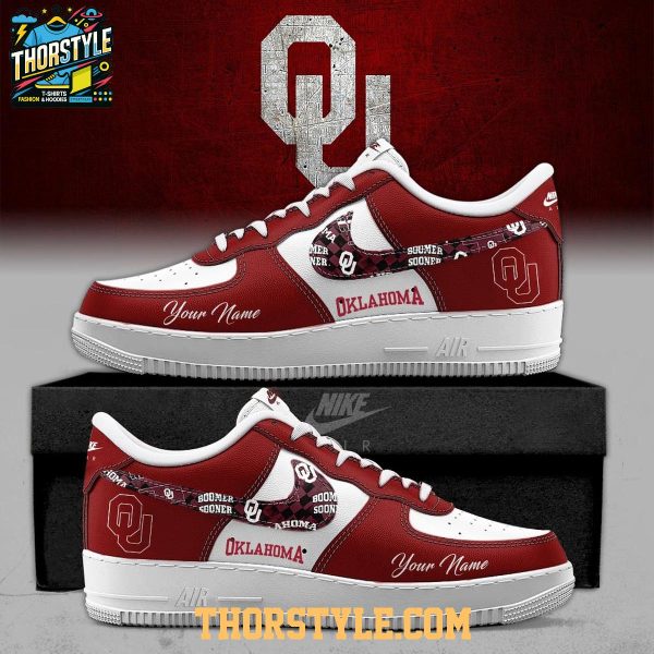 Oklahoma Sooners Freedom 2025 Boomer Sooner Air Force 1 Shoes