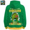 Oregon Ducks Grinch Naughty Kissmyass Christmas 2025 Hoodie T Shirt