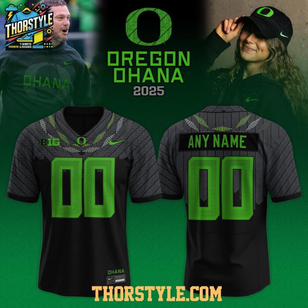 Oregon Ducks Ohana Marcus Mariota 2025 Oregon Hall of Fame Football Jersey